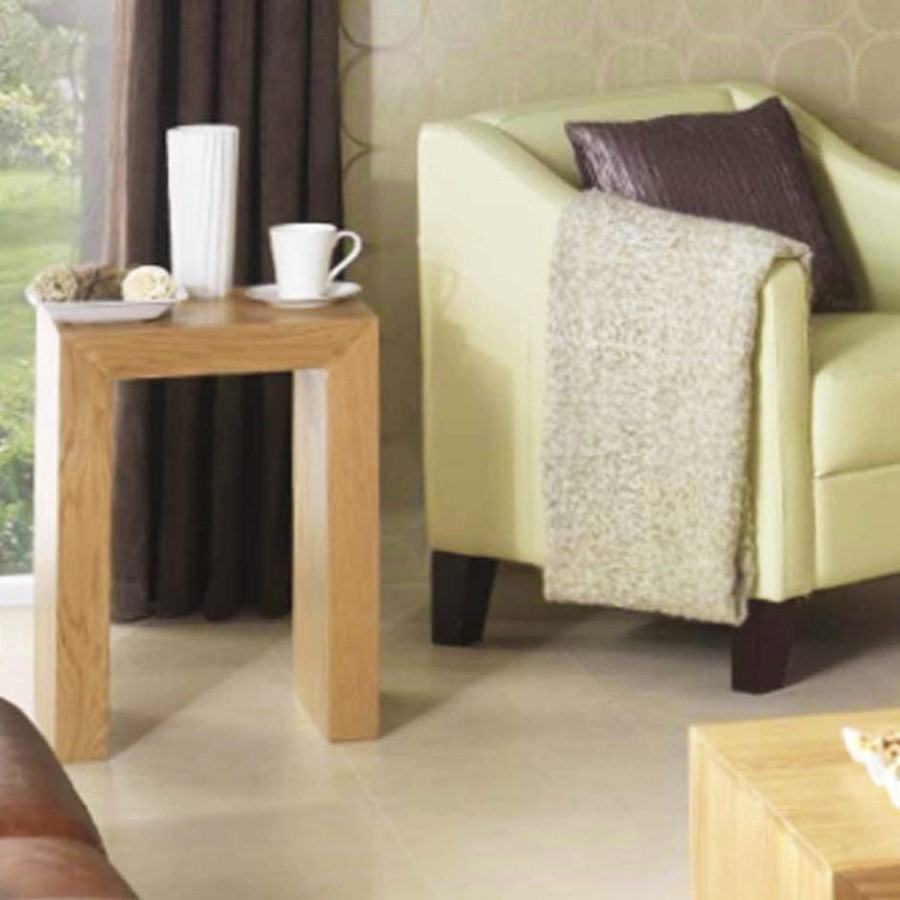 Heritage Furniture UK Laguna Oak Rectangular Side Table