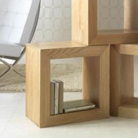 Heritage Furniture UK Laguna Oak 1 Hole Display Unit