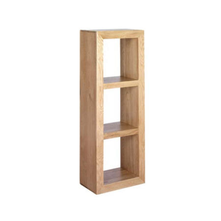 Heritage Furniture UK Laguna Oak 3 Hole Narrow Display Unit