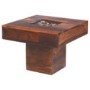 Heritage Furniture UK Delhi Indian Pebble Rectangular Coffee Table - 60 x 60cm