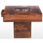 Heritage Furniture UK Delhi Indian Pebble Rectangular Coffee Table - 60 x 60cm