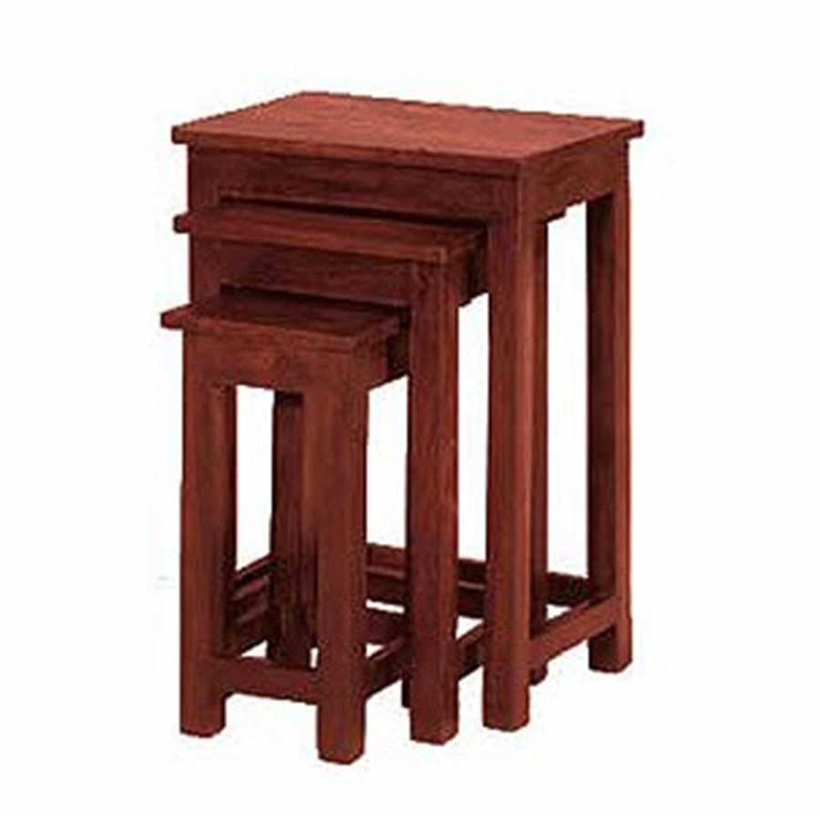 Heritage Furniture UK Delhi Indian Tall Nest of Tables