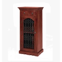 Heritage Furniture UK Delhi Indian 2 Drawer 1 Door Sideboard