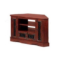 Heritage Furniture UK Delhi Indian Corner TV Cabinet 