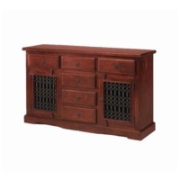 Heritage Furniture UK Delhi Indian 3 Door Sideboard