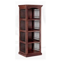 Heritage Furniture UK Delhi Indian 4 Shelf Bookcase