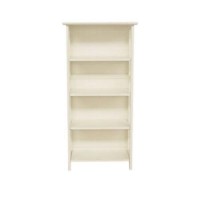 Maine White Bookcase