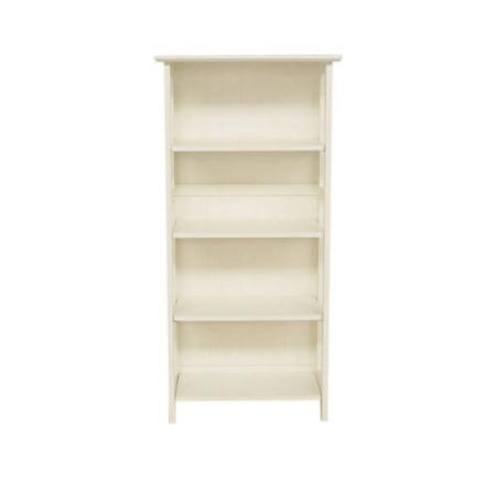 Maine White Bookcase