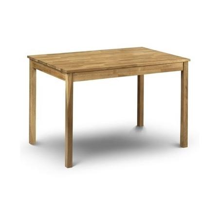 GRADE A2 - Julian Bowen Coxmoor Solid Oak Rectangular Dining Table