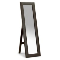 Julian Bowen Vienna Upholstered Rectangular Cheval Mirror