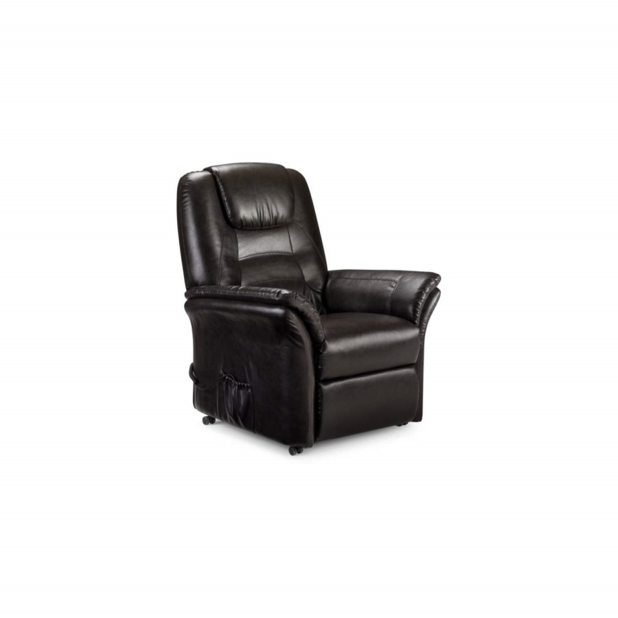 Julian Bowen Riva Riser Recliner Armchair - brown