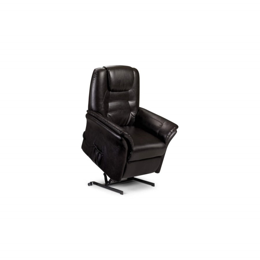 Julian Bowen Riva Riser Recliner Armchair - brown