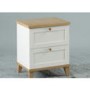 LPD Boston 2 Drawer Bedside Chest