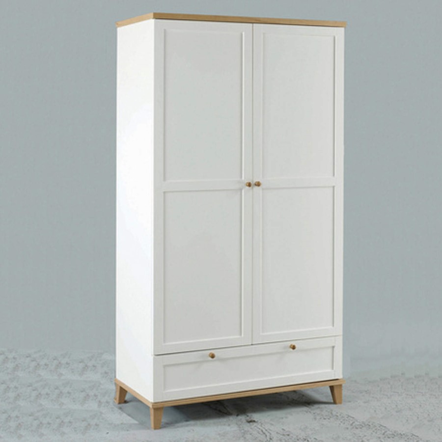 LPD Boston 2 Door 1 Drawer Wardrobe