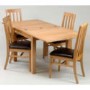 Origin Red Chesterfield Ash Flip Top Extending Dining Table
