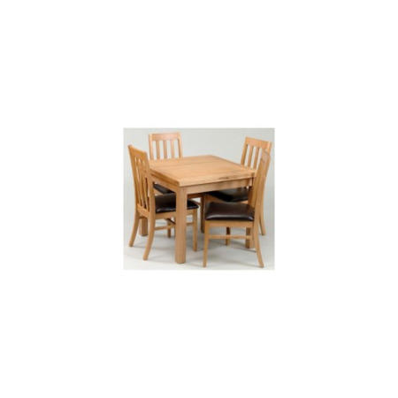 Origin Red Chesterfield Ash Flip Top Extending Dining Table