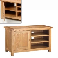 Origin Red Chesterfield Ash 1 Door TV Cabinet 