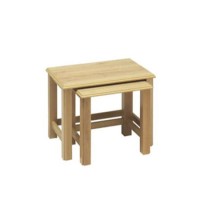 Caxton Furniture Driftwood Nest Of Tables in Oak