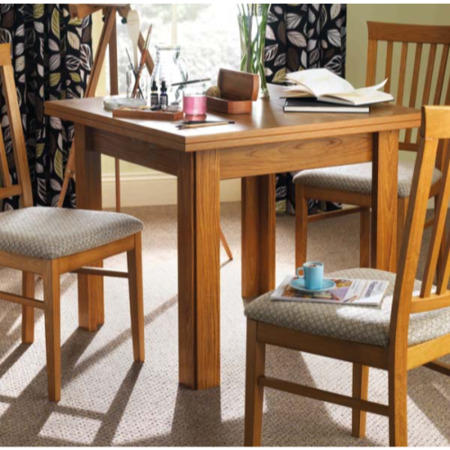 Caxton Furniture Tennyson Butterfly Extending Dining Table in Teak