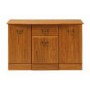 Caxton Furniture Tennyson 3 Door 1 Drawer Sideboard in Teak