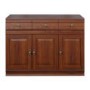 Caxton Furniture Lincoln 3 Door 3 Drawer Sideboard in Cherry