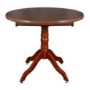 Caxton Furniture Lincoln Extending Round Dining Table in Cherry