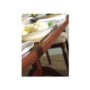 Caxton Furniture Lincoln Extending Round Dining Table in Cherry