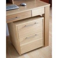 Alphason Designs Oakwood 2 Drawer Chest