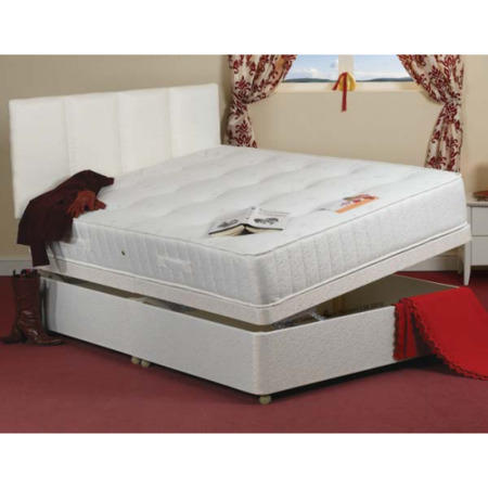 Sweet Dreams Camomile Ottoman Divan and Mattress - single