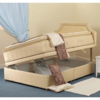Sweet Dreams Temperate Ottoman Divan and Pocket 1500 Mattress - single