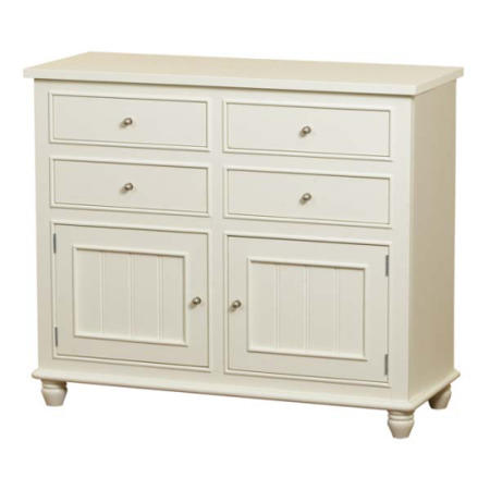 Sweet Dreams Rosalie Solid Pine 4 Drawer Sideboard
