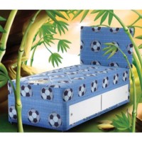 Sweet Dreams Goal Kids Divan and Mattress - small junior platform