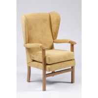 Restwell Jubilee Fireside Chair - gold