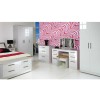 Welcome Furniture Knightsbridge High Gloss 6 Drawer Chest in White