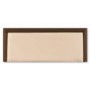 Joseph Millie Rounded Edge Headboard - small single in brown with beige edge