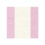 Joseph Hanna Cotton Headboard - small single in pink/beige/pink
