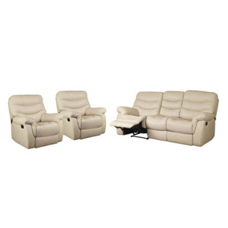 Sweet Dreams Ayla 3+1+1 Recliner Sofa Suite - cream