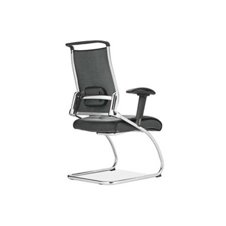 Eliza Tinsley Zadie Black Mesh Visitors Chair