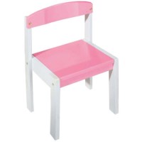 Interlink Isabella Pink and White Childrens Chair