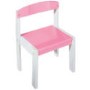 Interlink Isabella Pink and White Childrens Chair