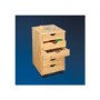 Interlink Logan Pine Narrow Mobile Chest