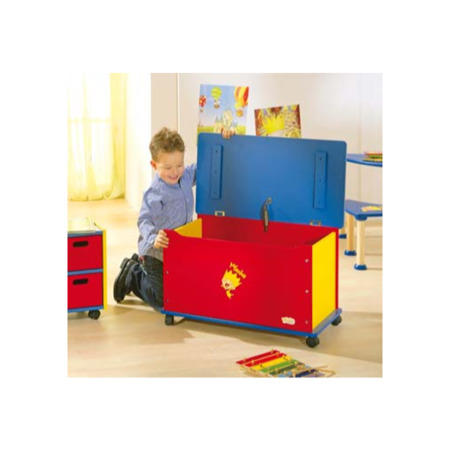 Rainbow Kids Toy Box - 