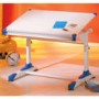 Interlink Arden Kids Adjustable Desk in White and Blue