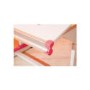Interlink Arden Kids Adjustable Desk in White and Pink