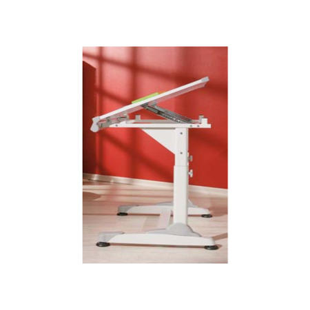 Interlink Arden Kids Adjustable Desk in White and Grey