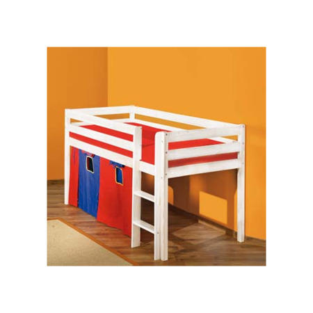 Brody White Pine Continental Midsleeper Bed - 