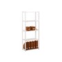 Interlink Meghan Solid White Pine 5 Shelf Bookcase