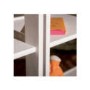 Interlink Meghan Solid White Pine 5 Shelf Bookcase