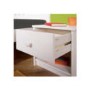 Interlink Cami Solid White Pine 1 Drawer Bedside Table