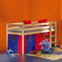 Brody Solid Pine Continental Midsleeper Bed - 
